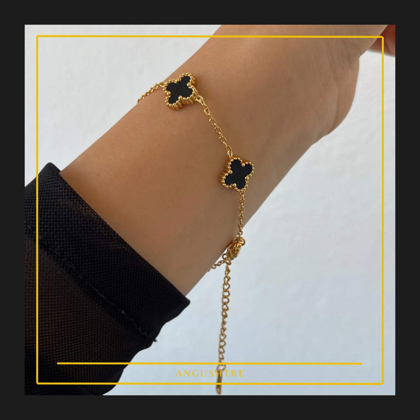 Clover Bracelet | 18K Gold-Plated