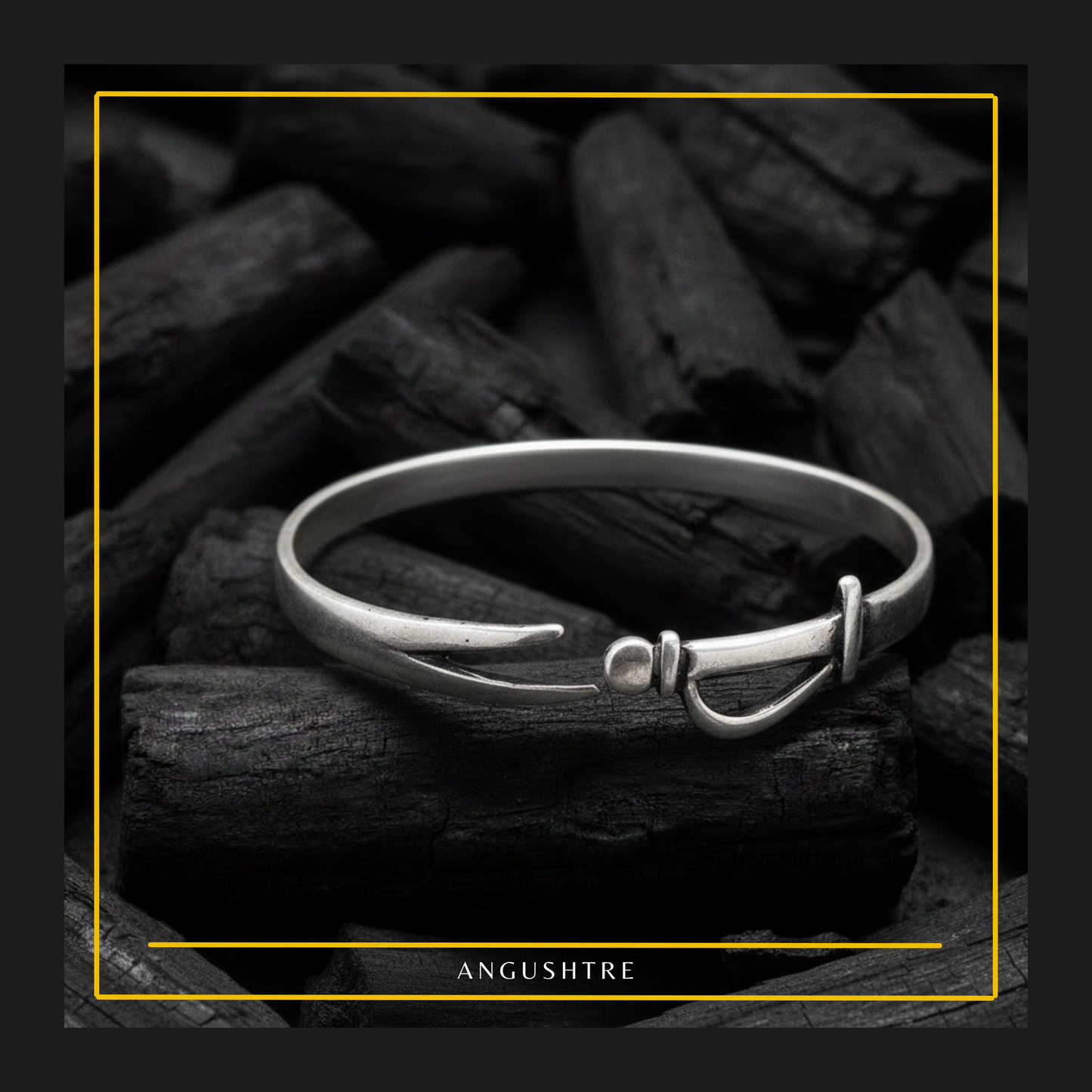 9.25 Sterling Silver Zulfiqar Hand Cuff