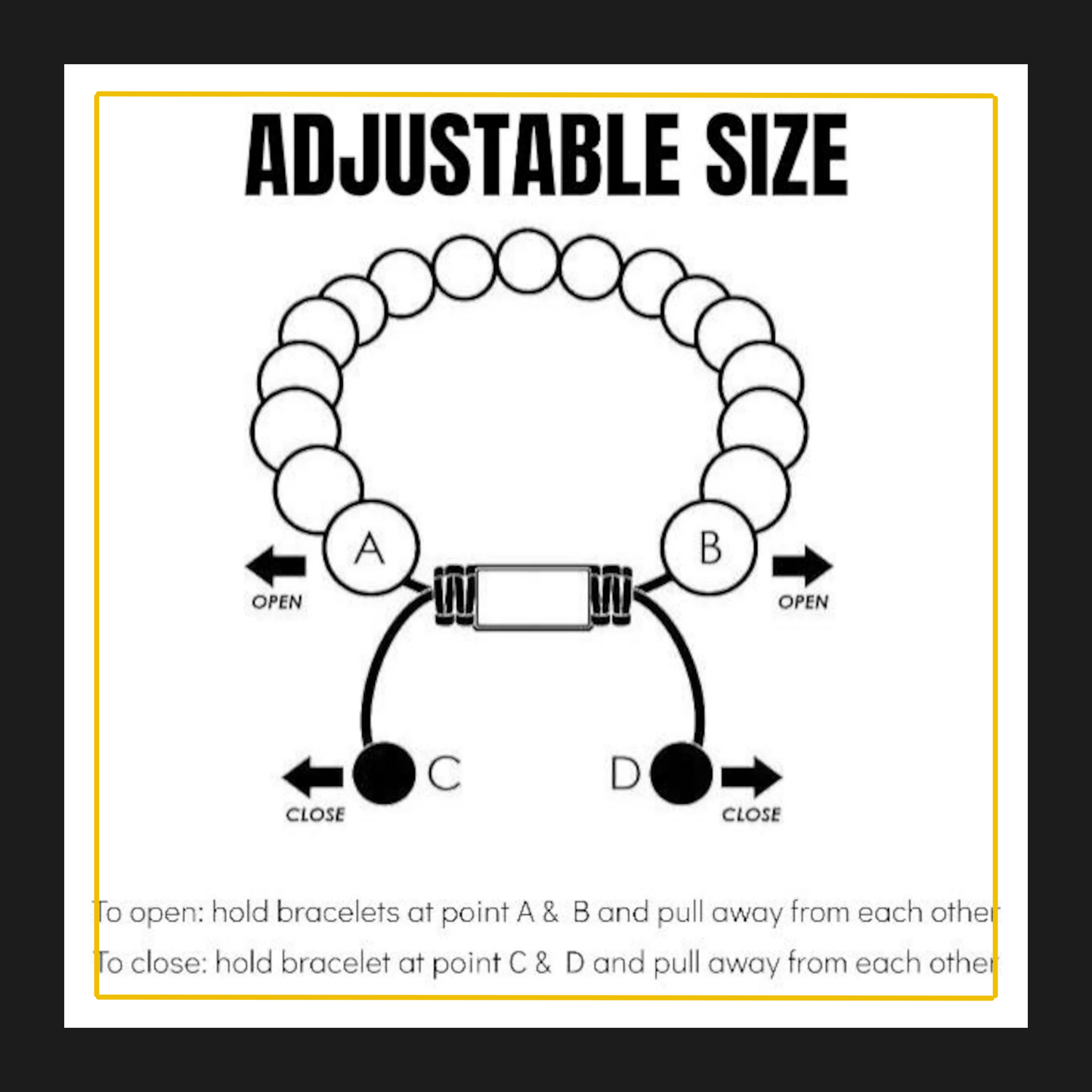 Men’s Onyx & Tiger Eye Beaded Bracelet – Strength. Balance. Power.