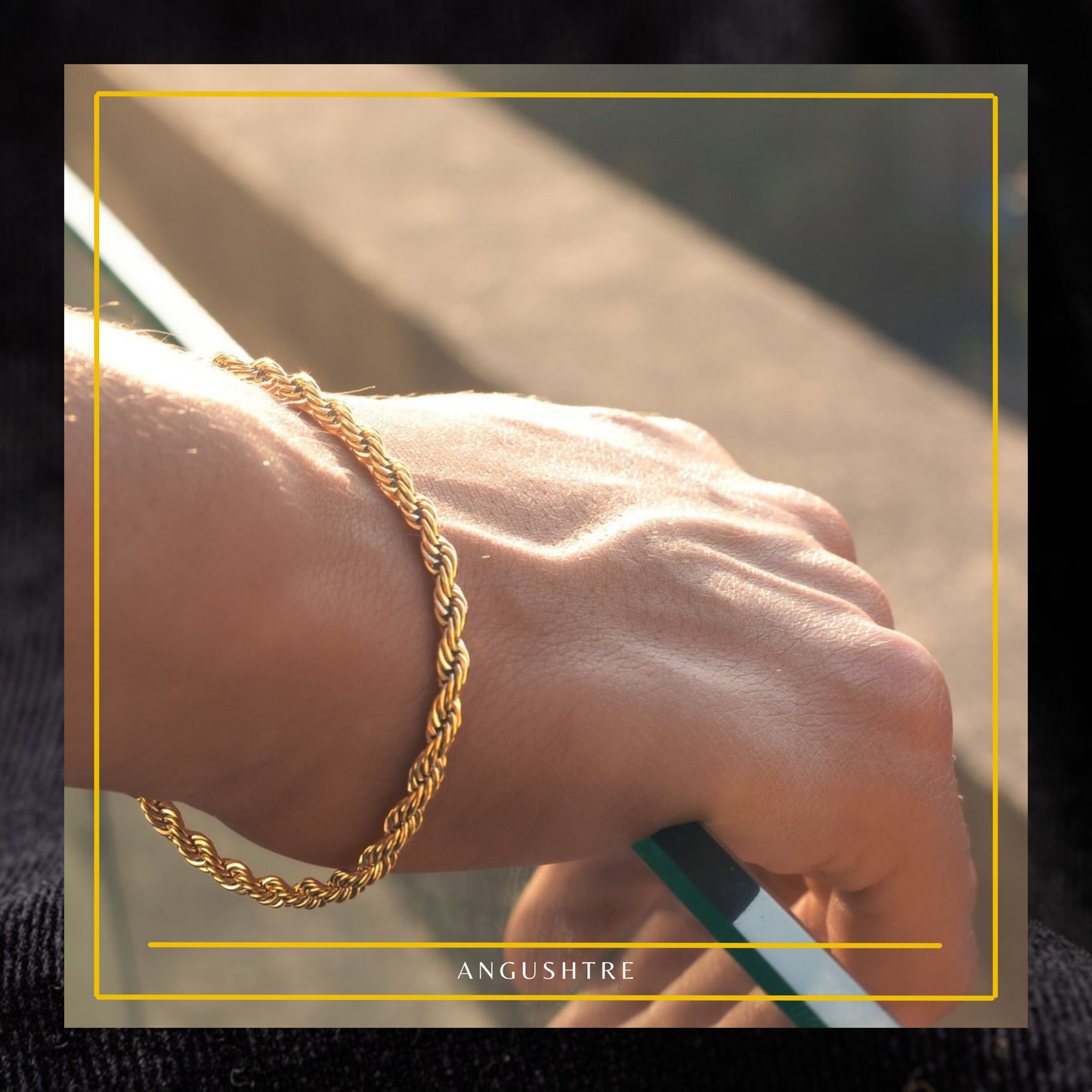 Rope Chain Bracelet – Elegant, Sleek & Timeless (Copy)