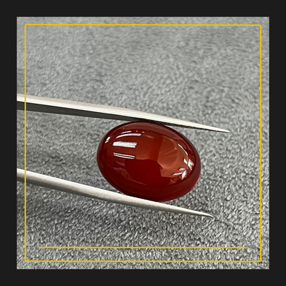 Natural Brown Yumnī Aqeeq – Premium Irani Agate Gemstone (100% Authentic)