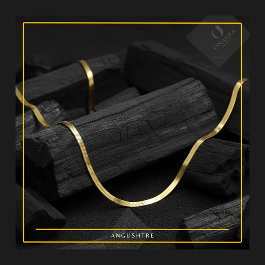 Elegant Snake Gold Choker