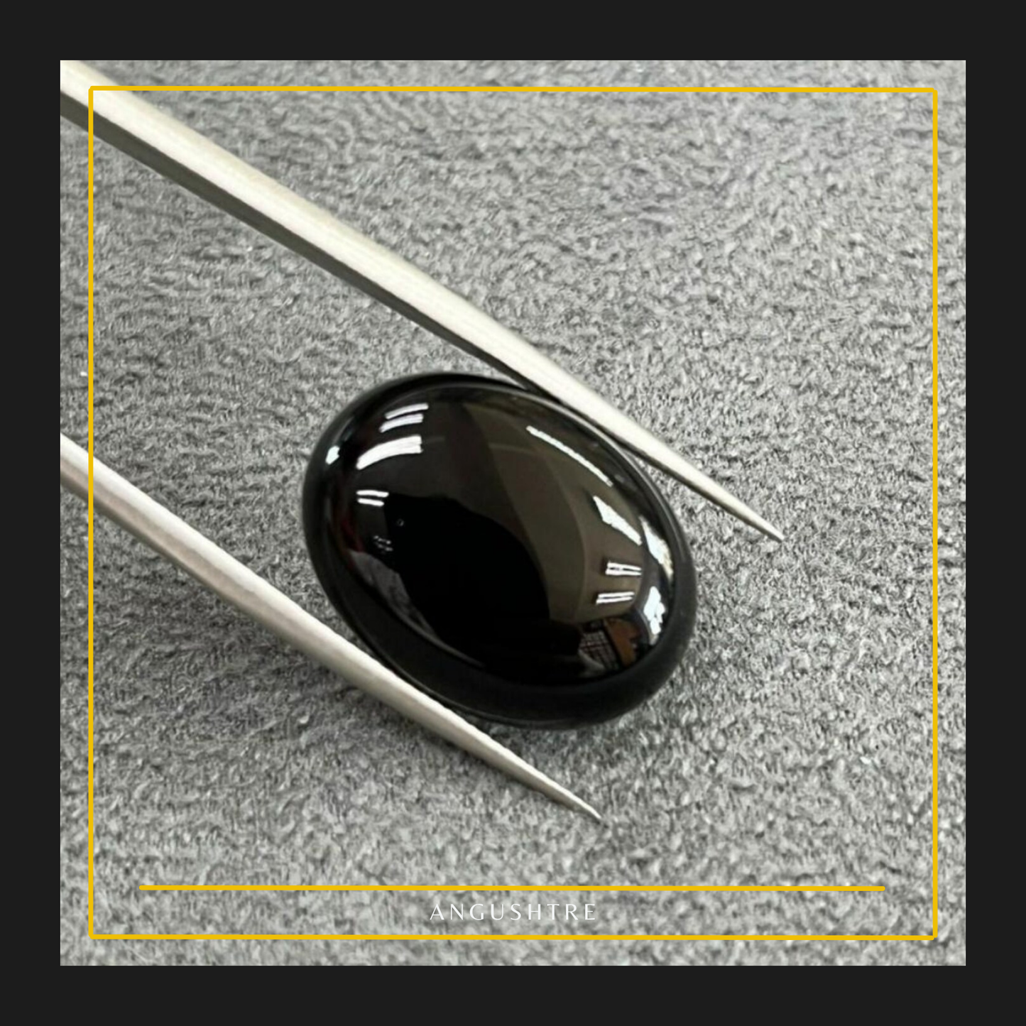 Natural Pure Irani Black Aqeeq