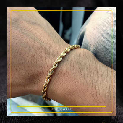 Rope Chain Bracelet – Elegant, Sleek & Timeless (Copy)