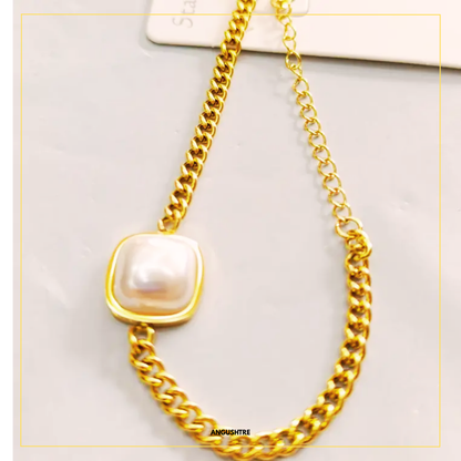 White Pearl Bracelet