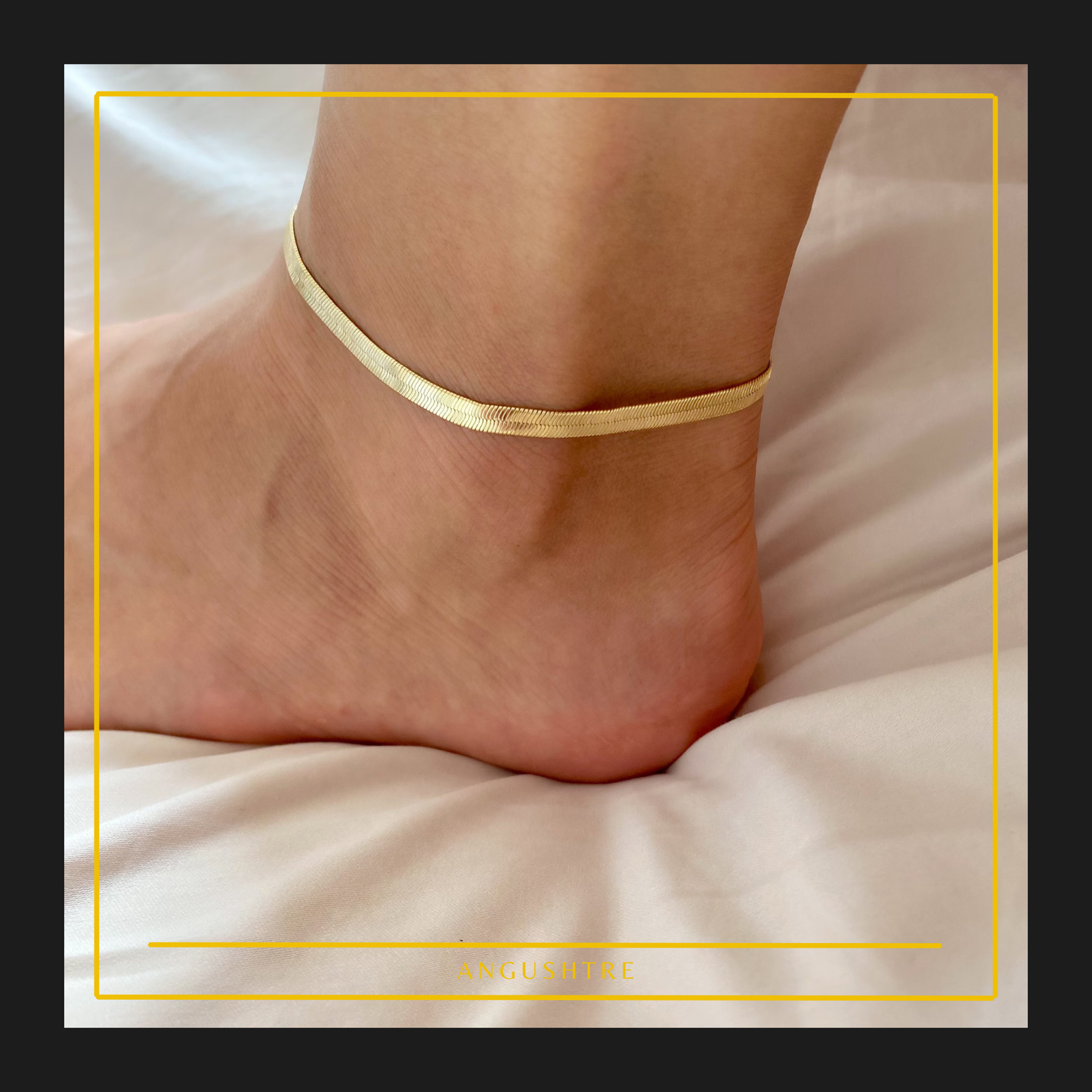 Elegant Snake Gold Ankle