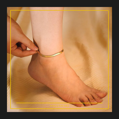 Elegant Snake Gold Ankle