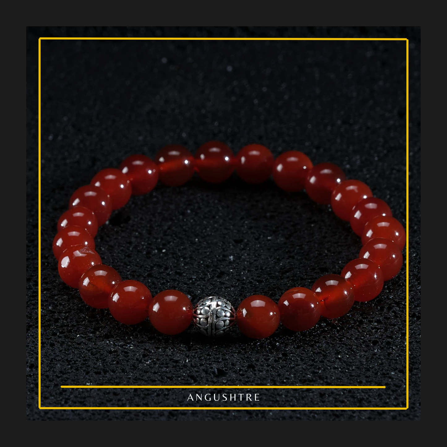 Yumni Aqeeq Agate Bracelet – Strength, Faith & Protection