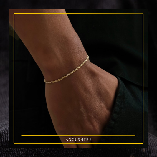 Rope Chain Bracelet – Elegant, Sleek & Timeless (Copy)