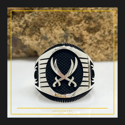 Zulfiqar Sword Men's Ring,