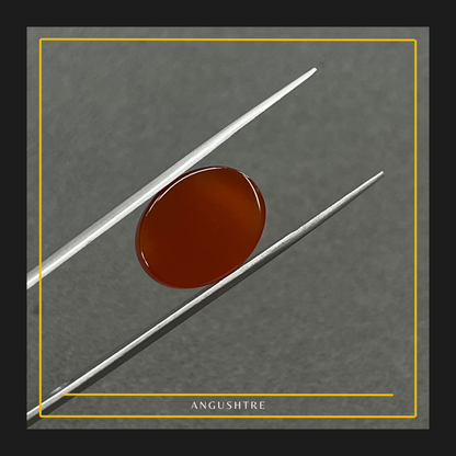 Natural Brown Yumnī Aqeeq – Premium Irani Agate Gemstone (100% Authentic)