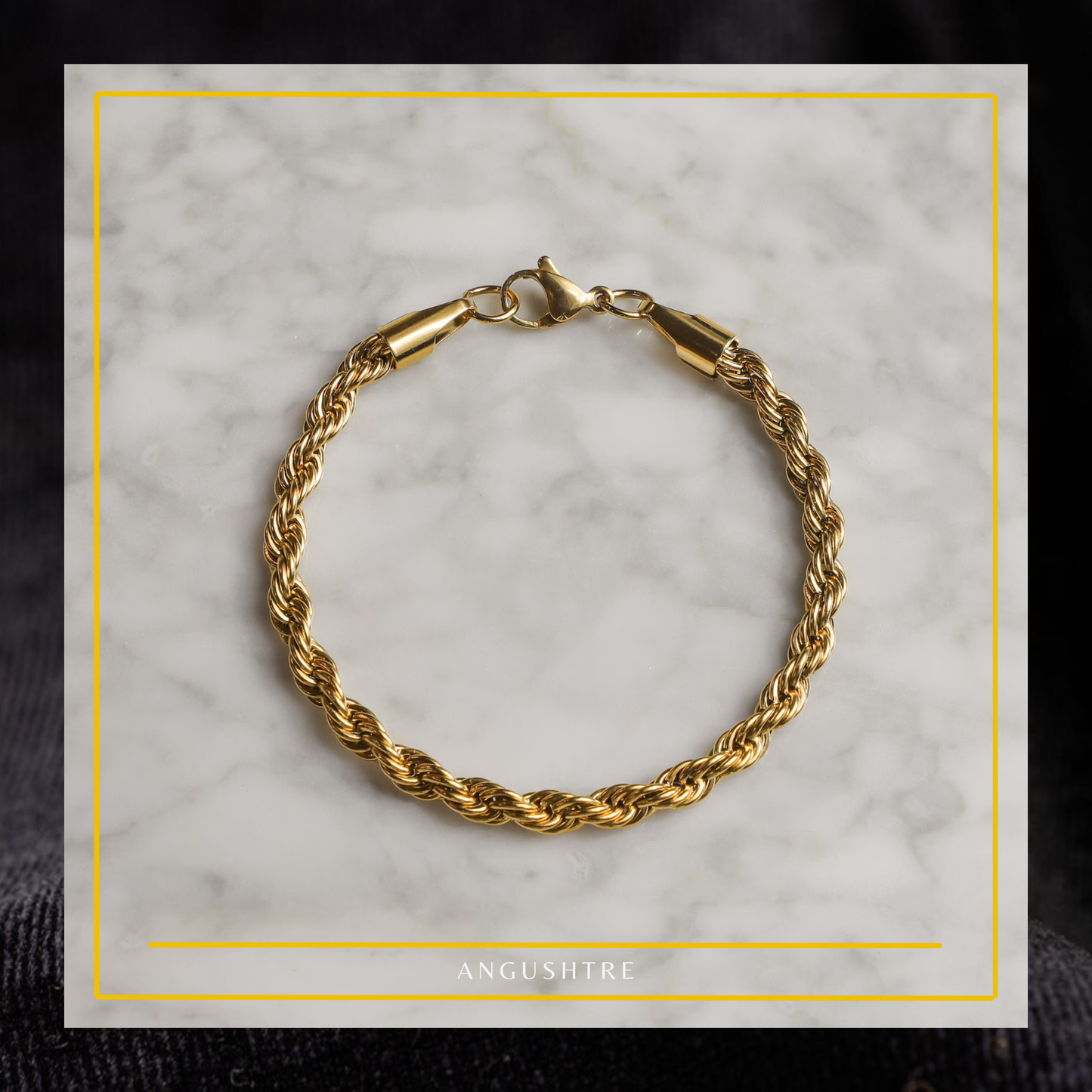 Rope Chain Bracelet – Elegant, Sleek & Timeless (Copy)