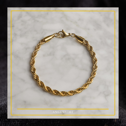 Rope Chain Bracelet – Elegant, Sleek & Timeless (Copy)