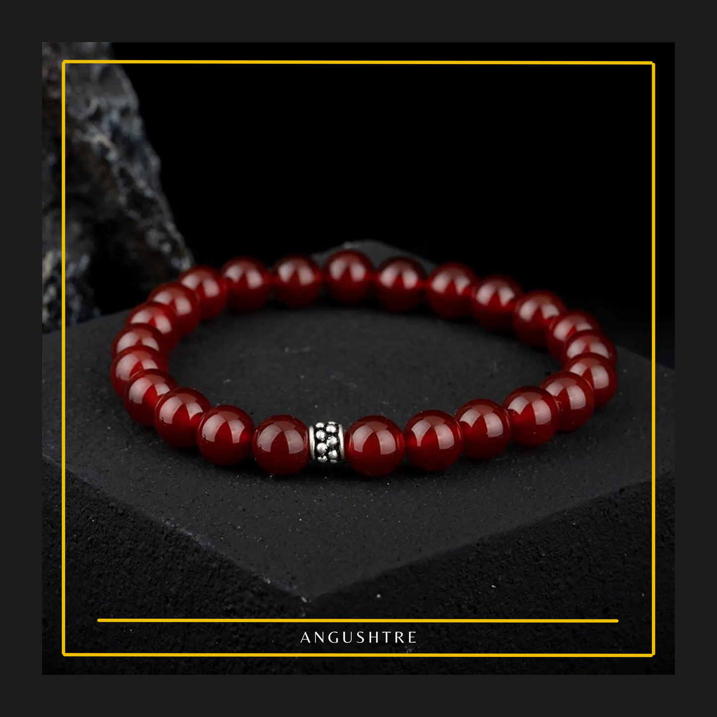 Yumni Aqeeq Agate Bracelet – Strength, Faith & Protection