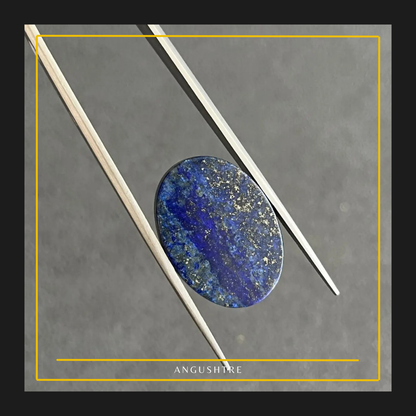 Oval Shape Premium Blue Gemstone (Authentic & Polished)