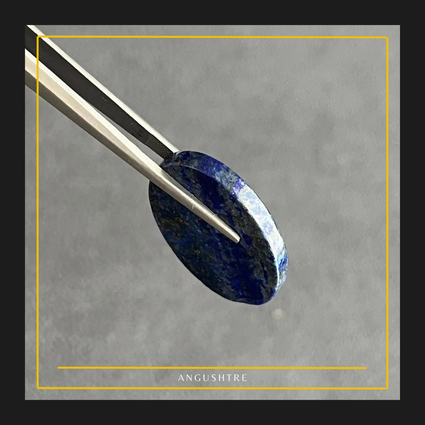 Oval Shape Premium Blue Gemstone (Authentic & Polished)