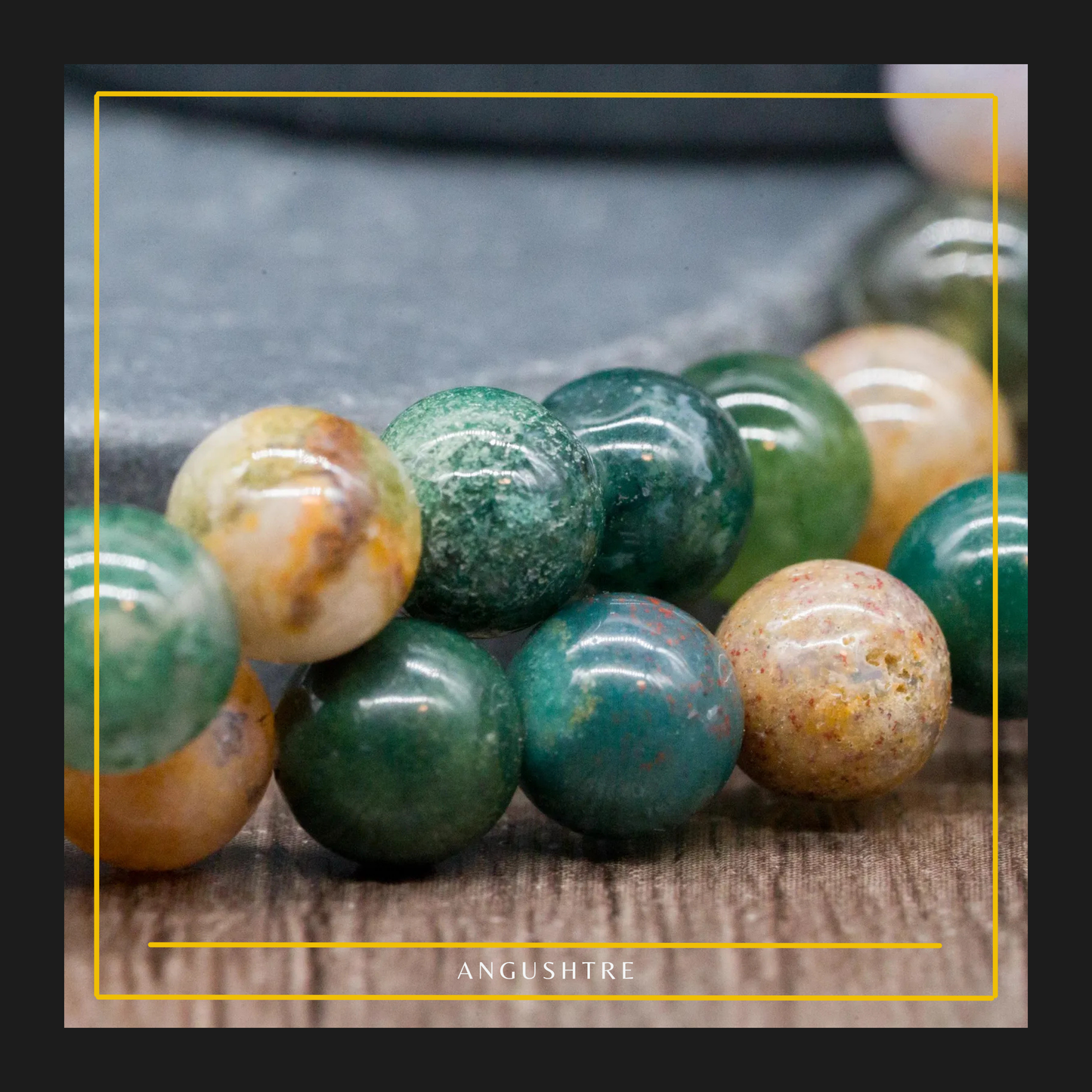 Multi-Color Agate Stone Bracelet – Energy, Balance & Positivity