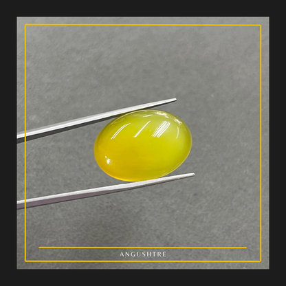 Natural Zard Aqeeq – 100% Irani Yumnī Yellow Agate