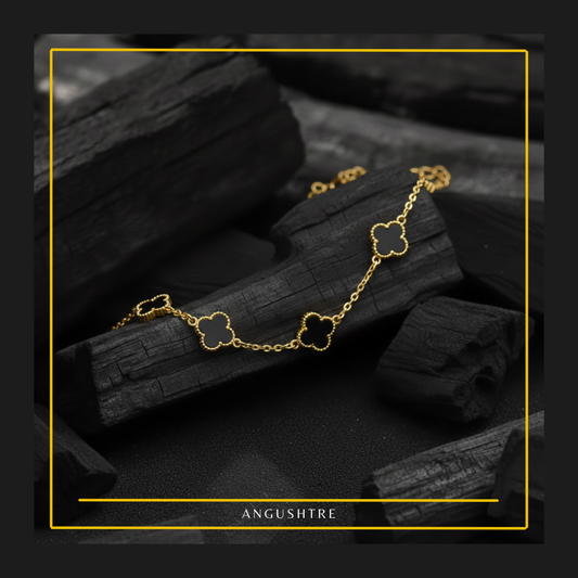 Clover Bracelet | 18K Gold-Plated