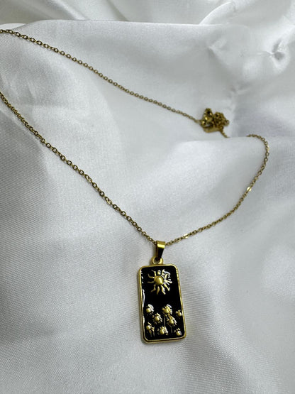 Stainless steal pure star necklace