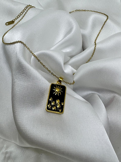 Stainless steal pure star necklace